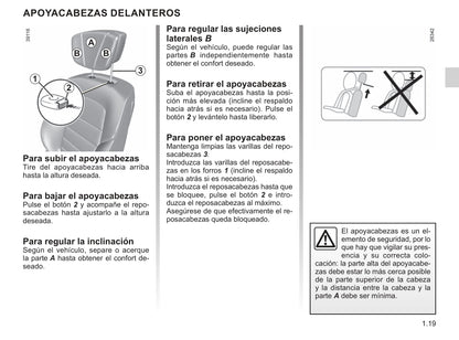 2018-2019 Renault Talisman Owner's Manual | Spanish