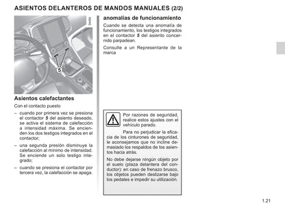 2018-2019 Renault Talisman Owner's Manual | Spanish