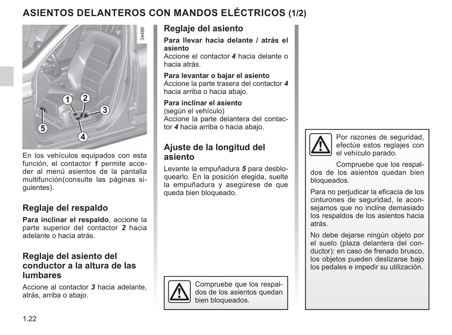 2018-2019 Renault Talisman Owner's Manual | Spanish