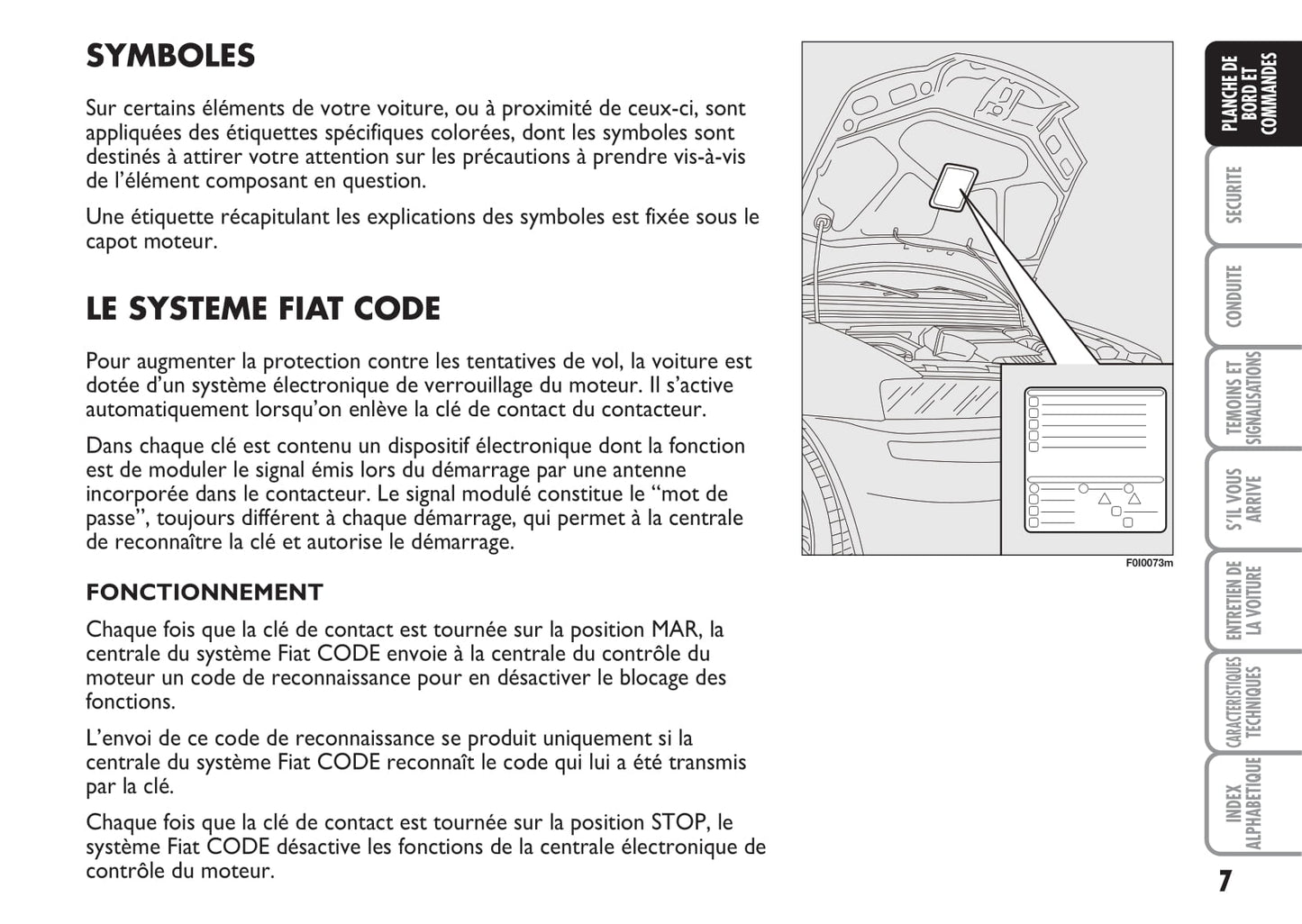 2009-2010 Fiat Punto Gebruikershandleiding | Frans