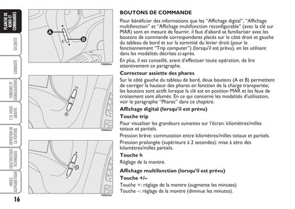 2009-2010 Fiat Punto Gebruikershandleiding | Frans