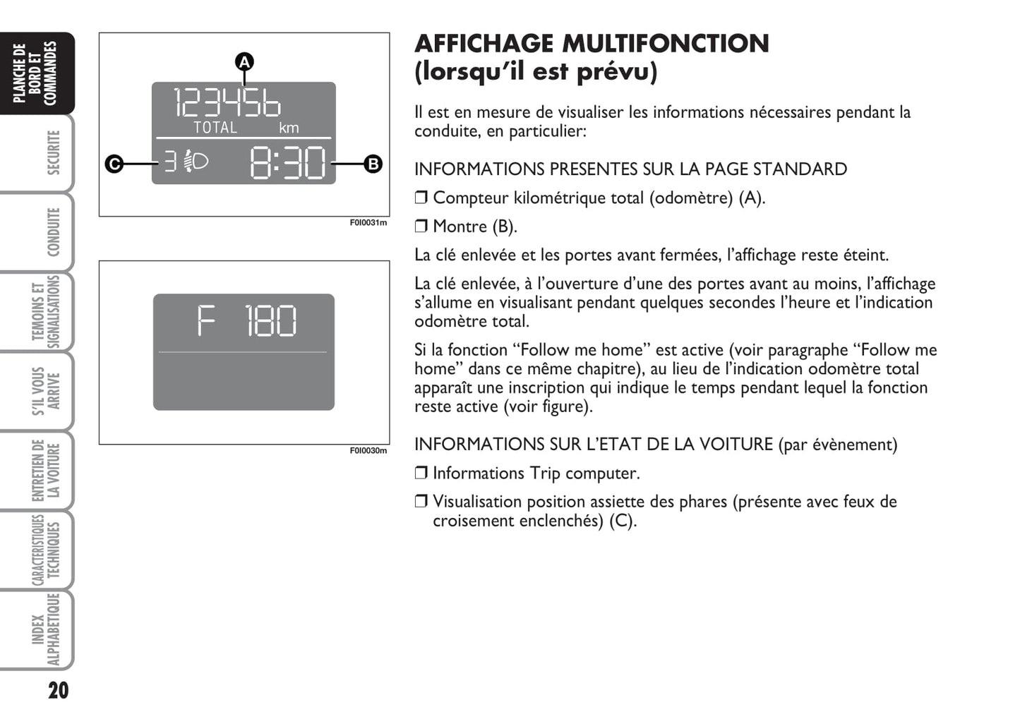 2009-2010 Fiat Punto Gebruikershandleiding | Frans