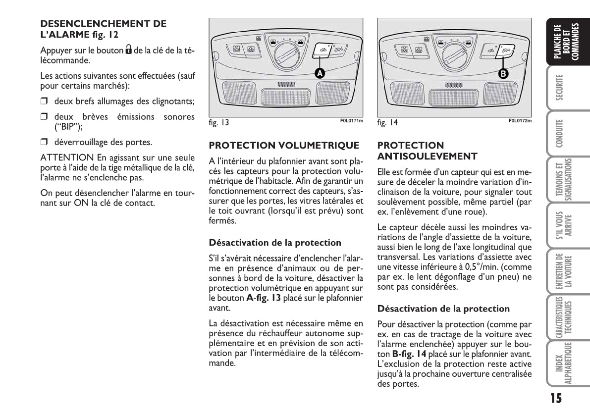 2007-2008 Fiat Croma Gebruikershandleiding | Frans