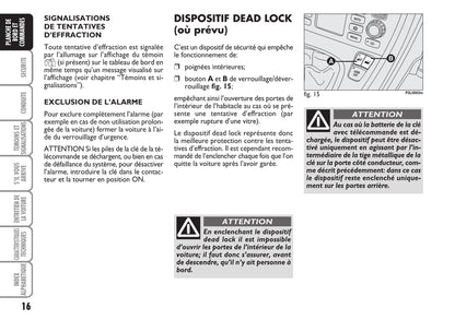 2007-2008 Fiat Croma Gebruikershandleiding | Frans