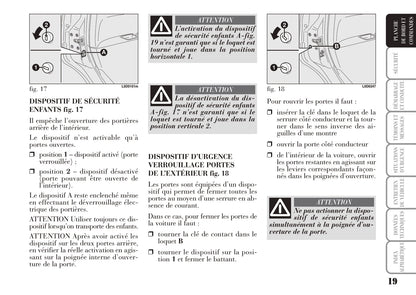 2008-2012 Lancia Musa Gebruikershandleiding | Frans