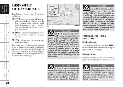 2008-2012 Lancia Musa Gebruikershandleiding | Frans