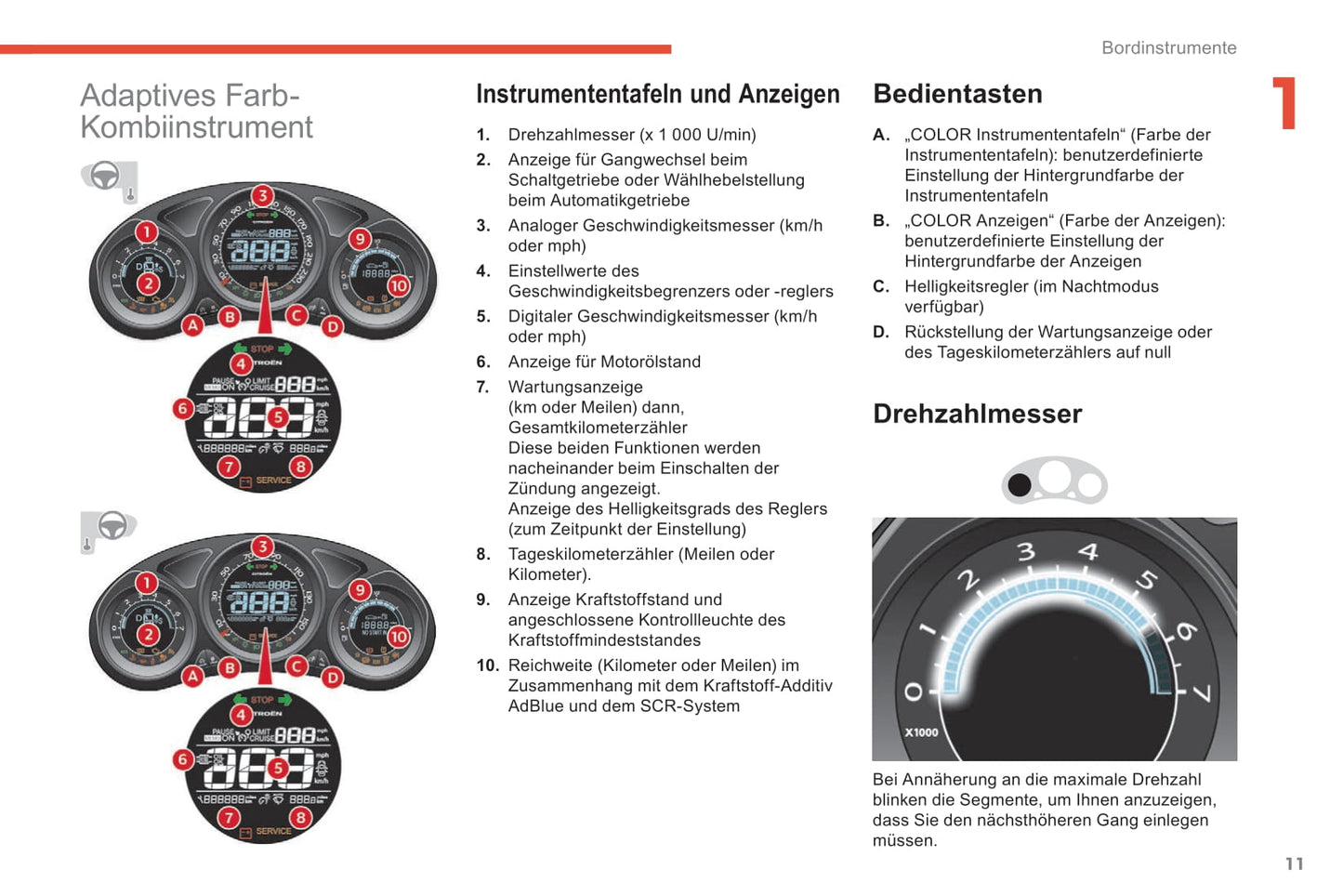 2017-2018 Citroën C4 Gebruikershandleiding | Duits