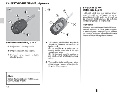 2008-2009 Renault Modus/Grand Modus Owner's Manual | Dutch