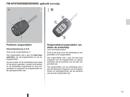 2008-2009 Renault Modus/Grand Modus Owner's Manual | Dutch