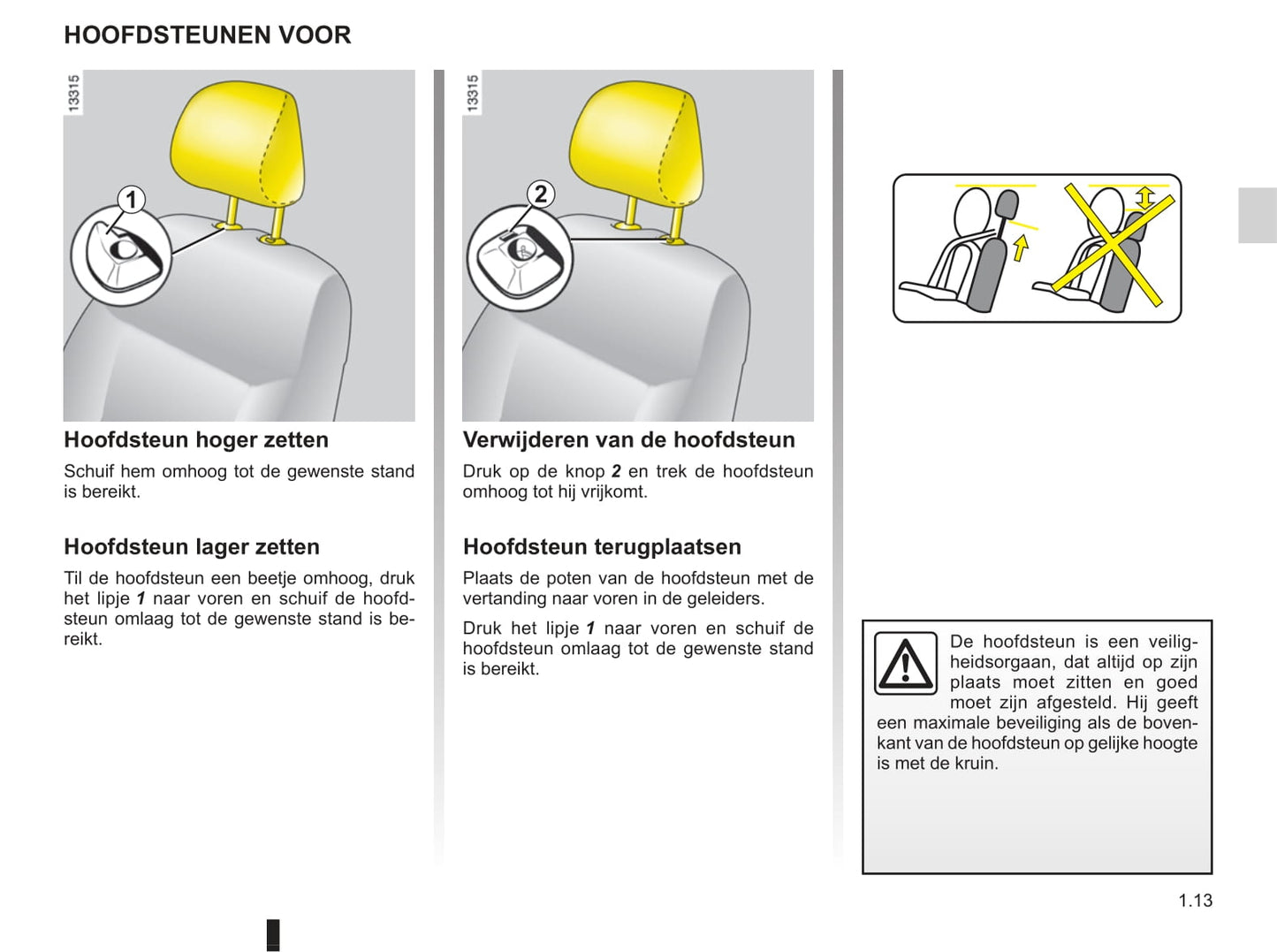 2008-2009 Renault Modus/Grand Modus Owner's Manual | Dutch