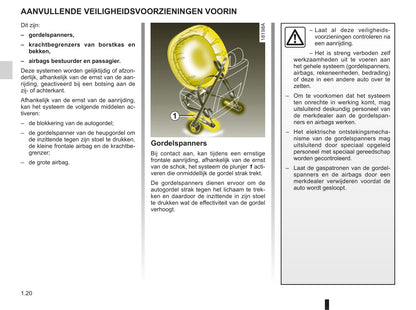 2008-2009 Renault Modus/Grand Modus Owner's Manual | Dutch