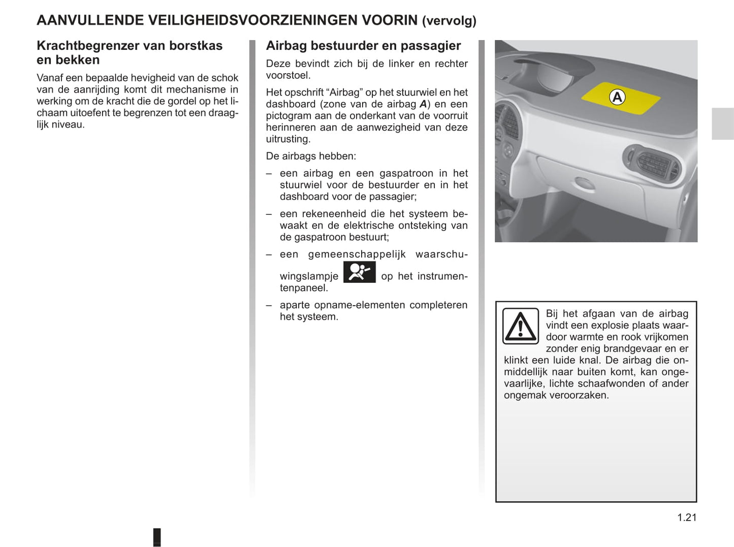 2008-2009 Renault Modus/Grand Modus Owner's Manual | Dutch