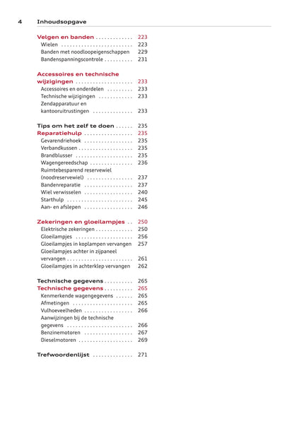 2011-2014 Audi A6 Avant Owner's Manual | Dutch