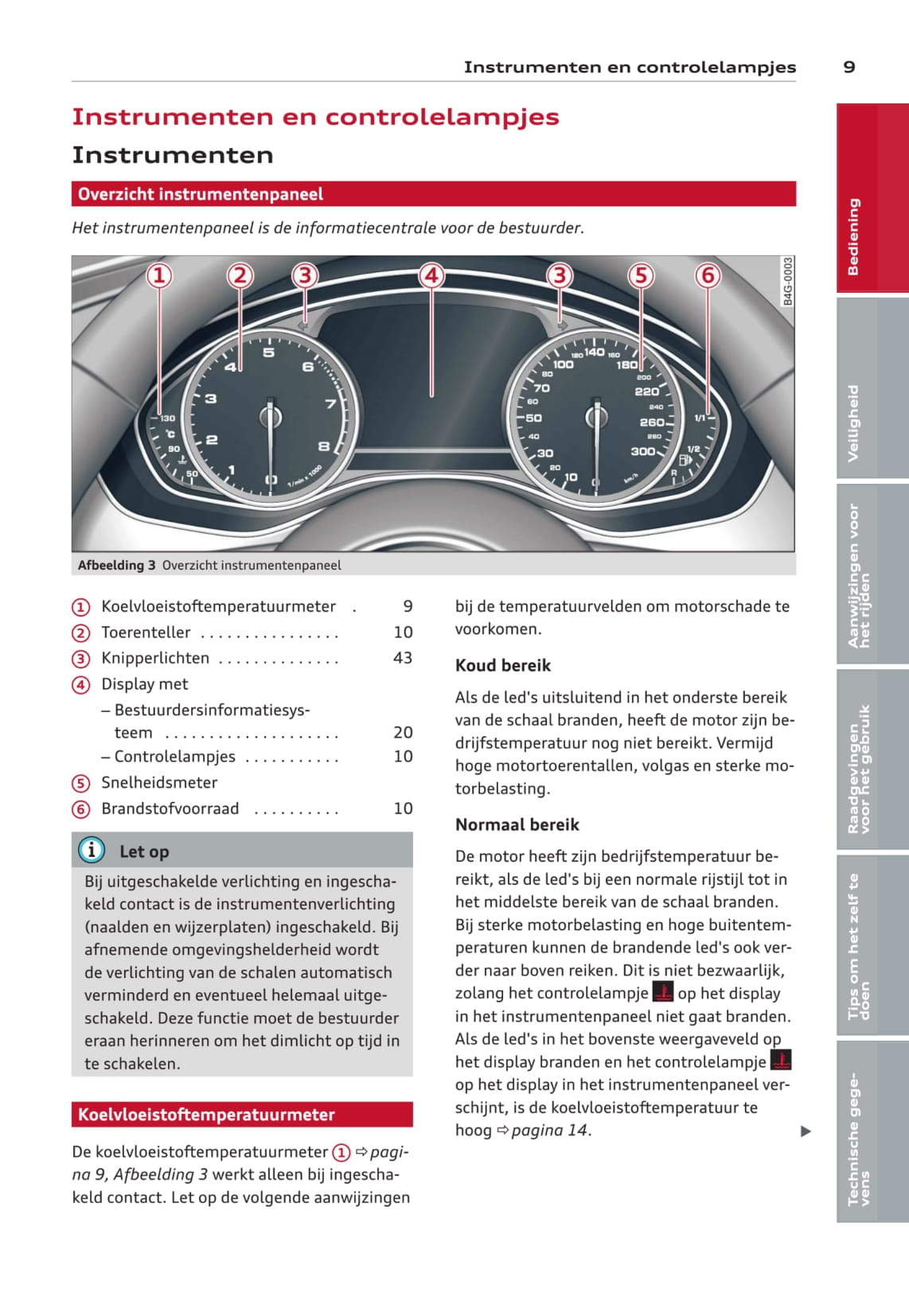 2011-2014 Audi A6 Avant Owner's Manual | Dutch