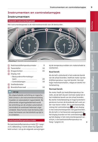 2011-2014 Audi A6 Avant Owner's Manual | Dutch