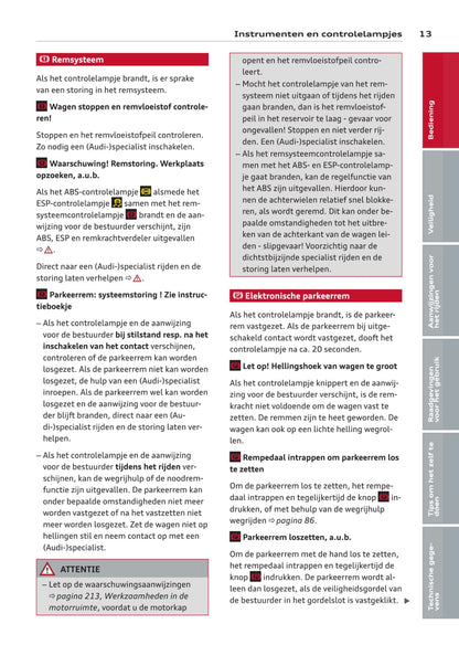 2011-2014 Audi A6 Avant Owner's Manual | Dutch