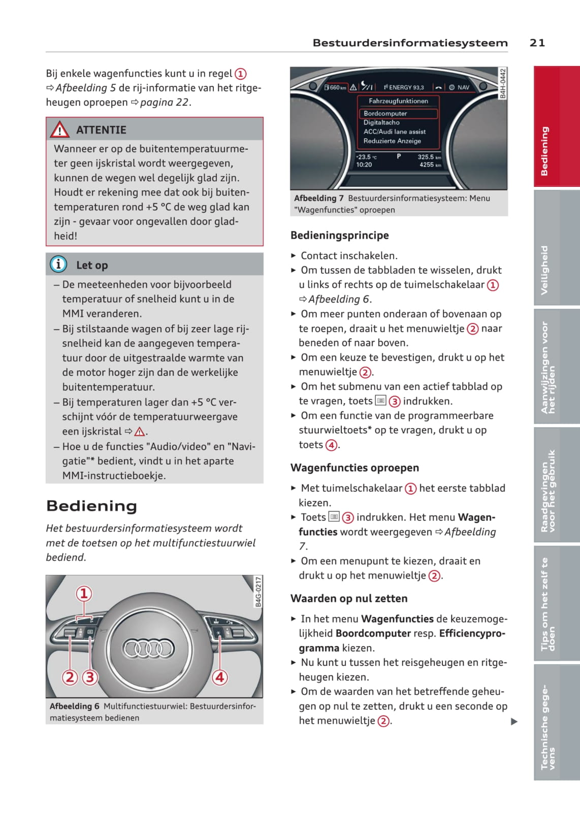 2011-2014 Audi A6 Avant Owner's Manual | Dutch