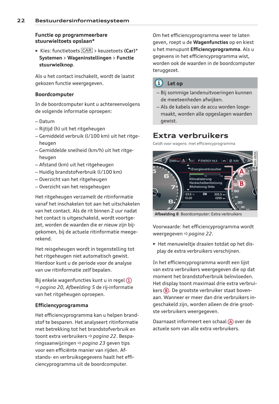 2011-2014 Audi A6 Avant Owner's Manual | Dutch