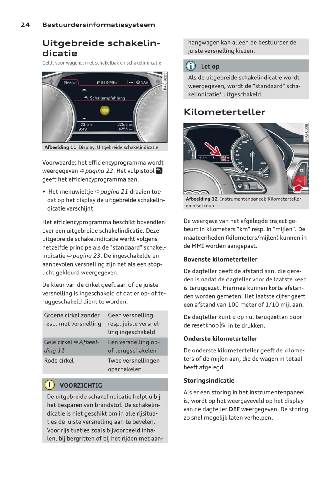 2011-2014 Audi A6 Avant Owner's Manual | Dutch