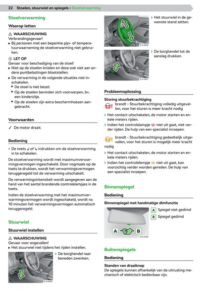 2019-2020 Skoda Citigo Bedienungsanleitung | Niederländisch