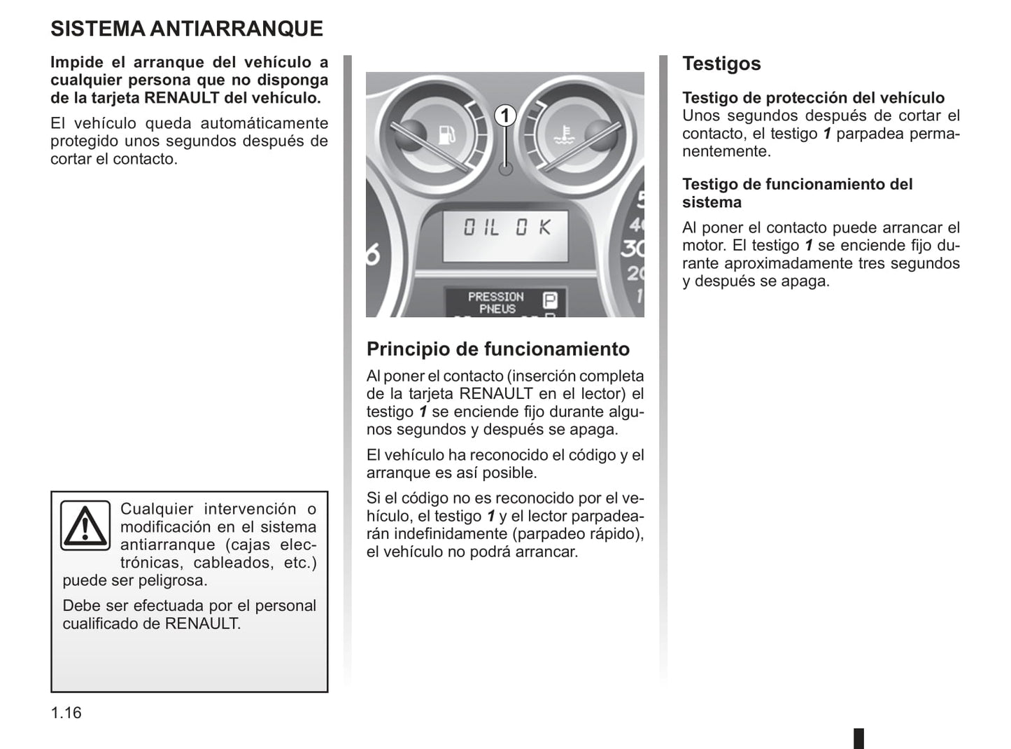 2009-2010 Renault Vel Satis Owner's Manual | Spanish