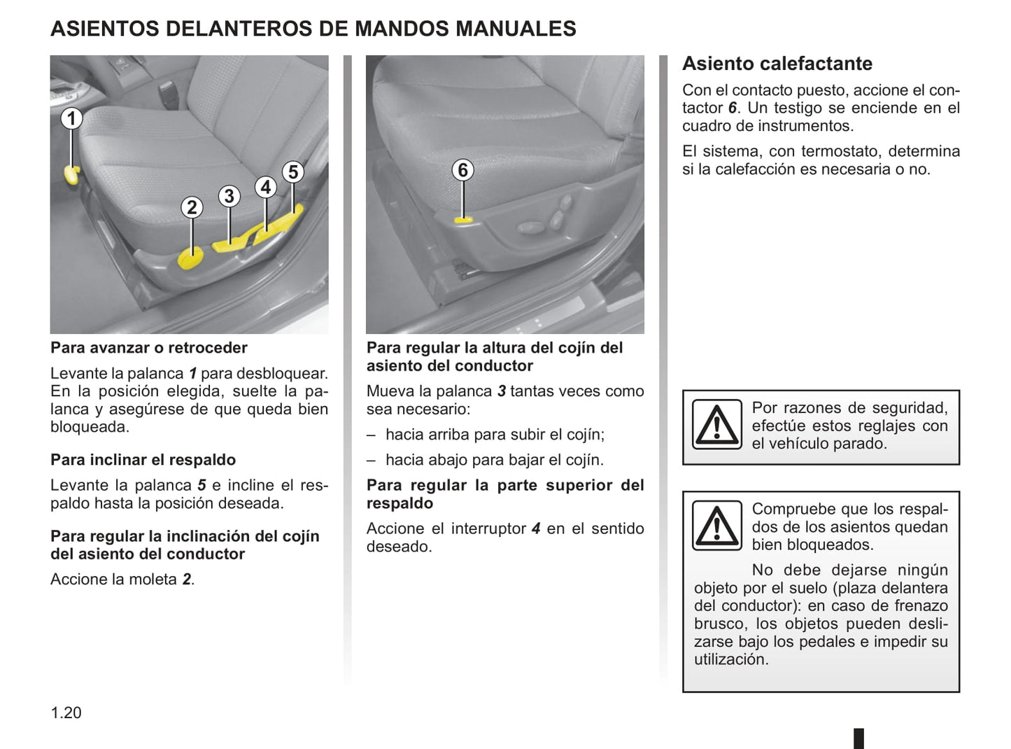 2009-2010 Renault Vel Satis Owner's Manual | Spanish