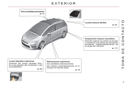 2011-2013 Citroën C4 Picasso/Grand C4 Picasso Gebruikershandleiding | Spaans