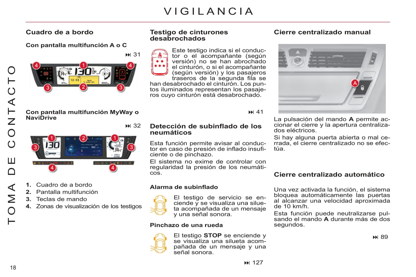 2011-2013 Citroën C4 Picasso/Grand C4 Picasso Gebruikershandleiding | Spaans