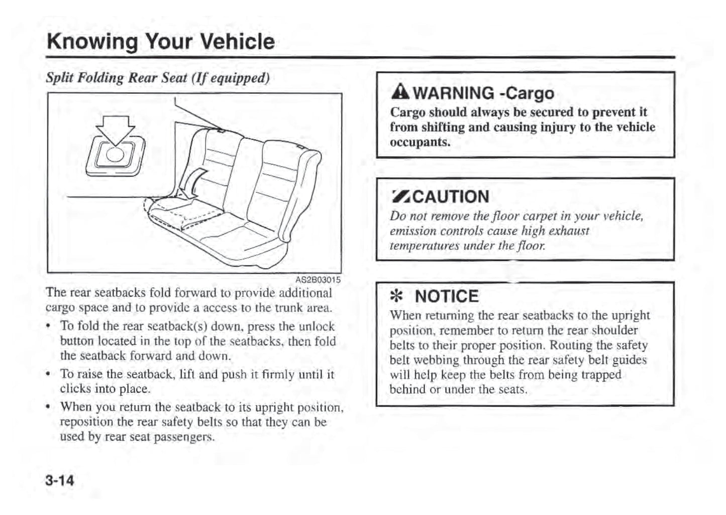 2001 Kia Sephia Owner's Manual | English