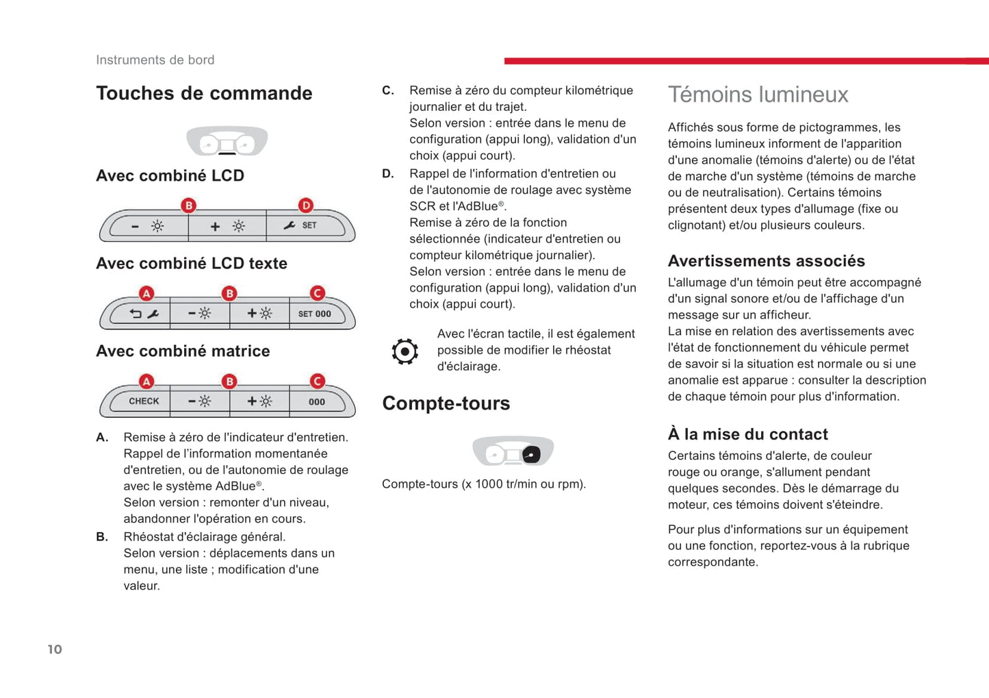 2018-2020 Citroën Jumpy/Dispatch/SpaceTourer Owner's Manual | French