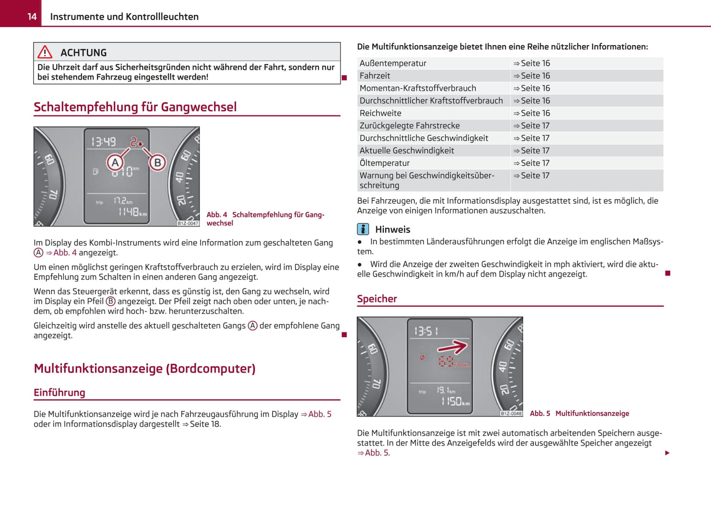 2011-2012 Skoda Octavia Owner's Manual | German