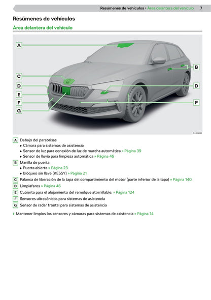 2019-2020 Skoda Scala Gebruikershandleiding | Spaans