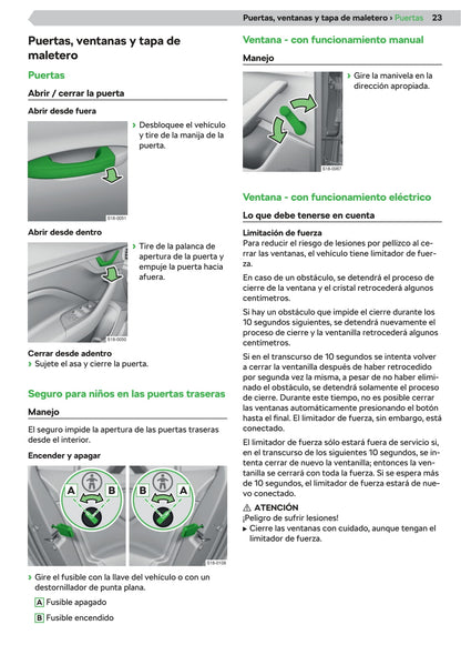 2019-2020 Skoda Scala Gebruikershandleiding | Spaans