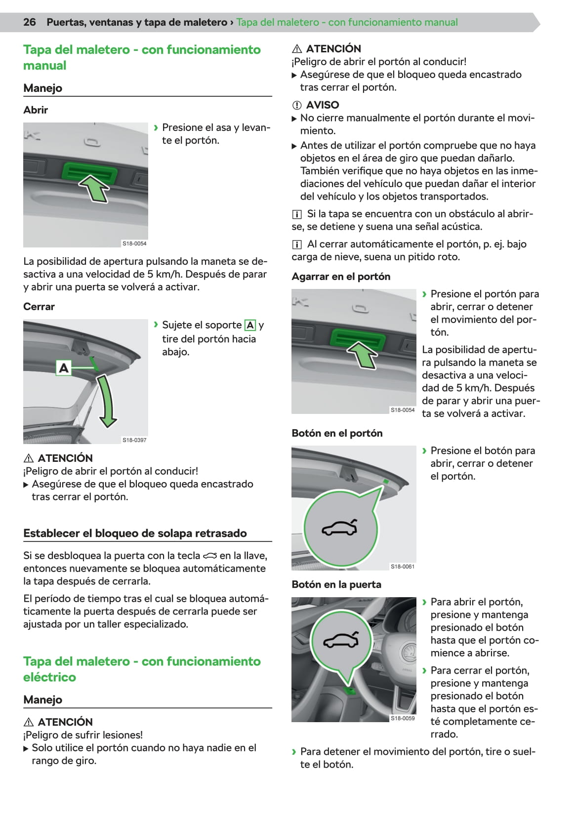 2019-2020 Skoda Scala Gebruikershandleiding | Spaans