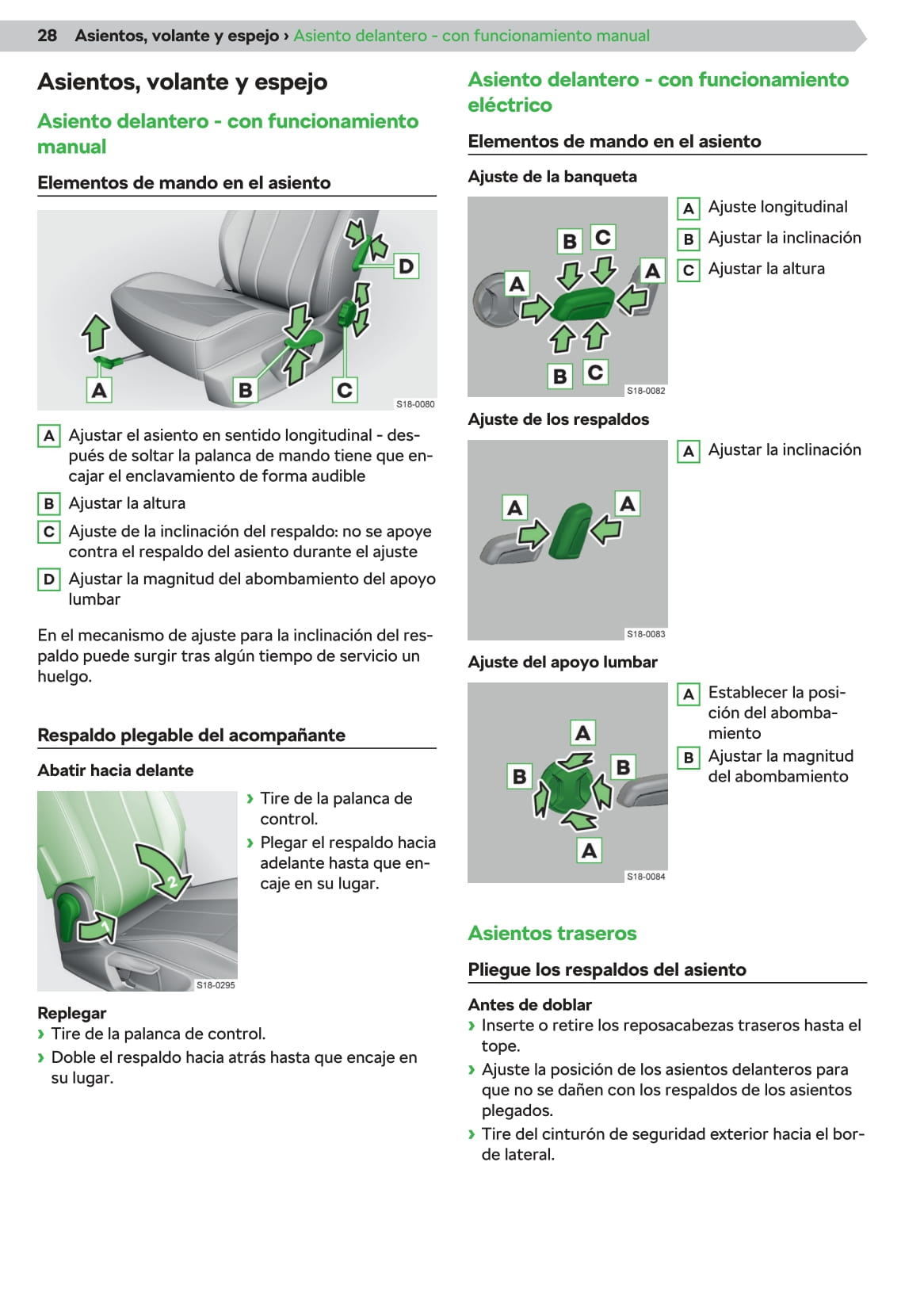 2019-2020 Skoda Scala Gebruikershandleiding | Spaans