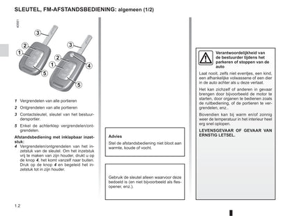 2016-2017 Renault Scénic/Grand Scénic Owner's Manual | Dutch