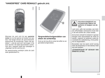 2016-2017 Renault Scénic/Grand Scénic Owner's Manual | Dutch