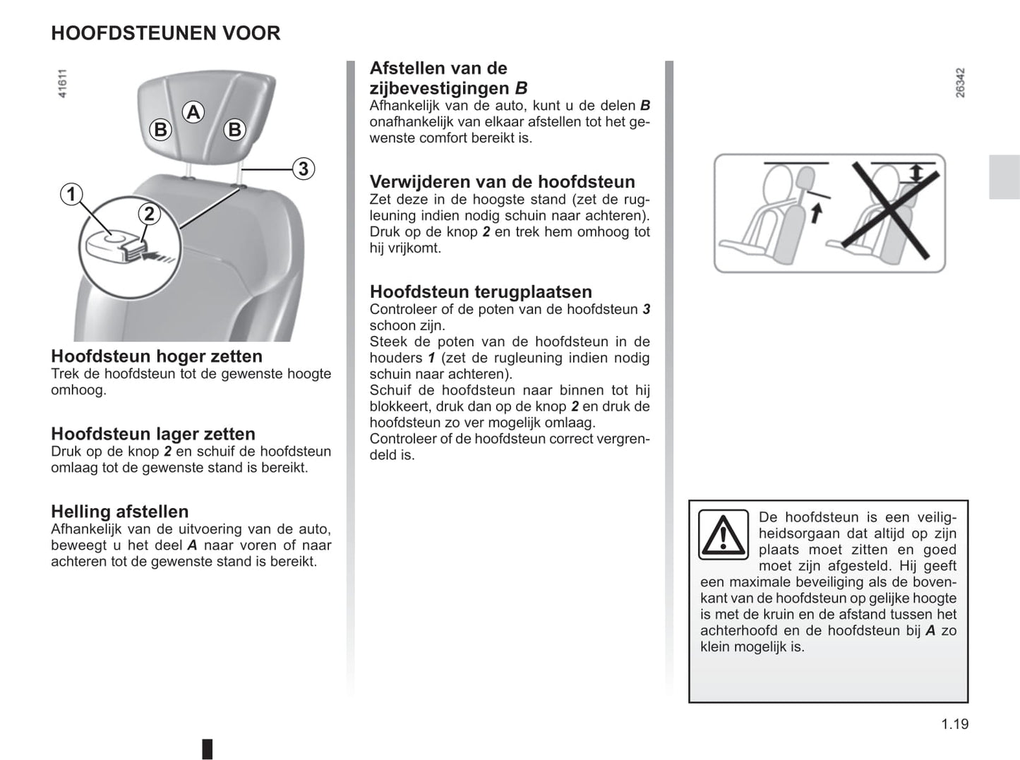 2016-2017 Renault Scénic/Grand Scénic Owner's Manual | Dutch