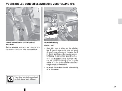 2016-2017 Renault Scénic/Grand Scénic Owner's Manual | Dutch