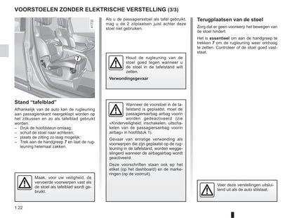 2016-2017 Renault Scénic/Grand Scénic Owner's Manual | Dutch