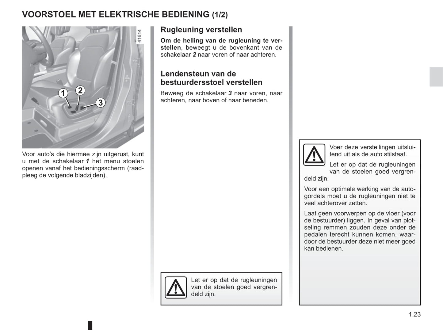 2016-2017 Renault Scénic/Grand Scénic Owner's Manual | Dutch