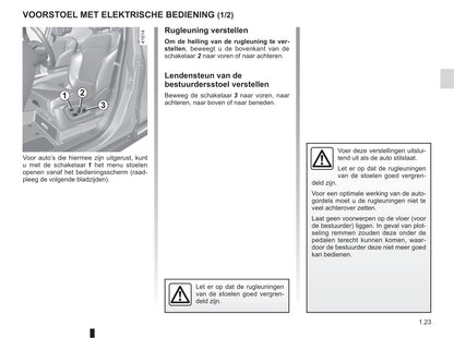 2016-2017 Renault Scénic/Grand Scénic Owner's Manual | Dutch