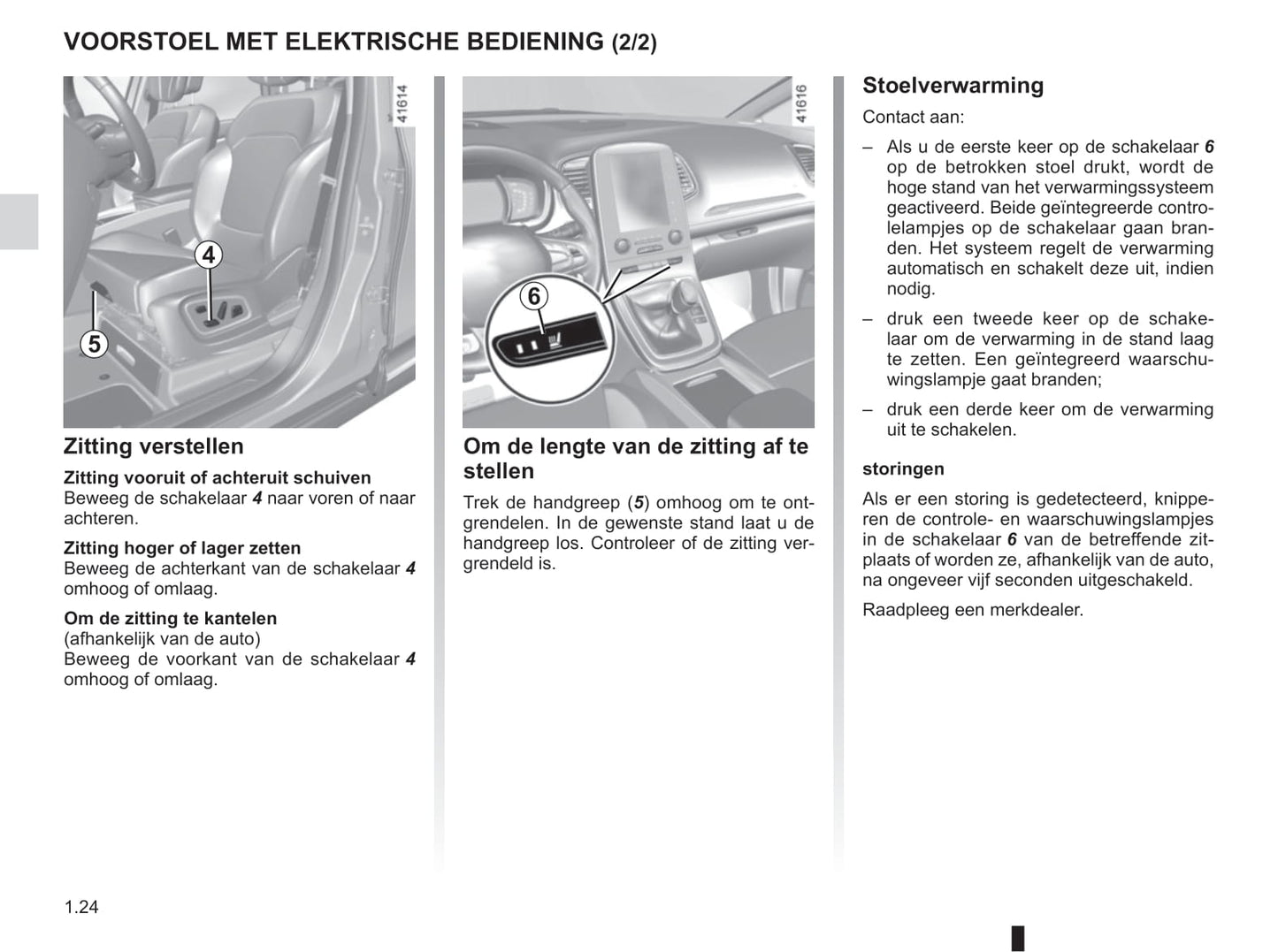 2016-2017 Renault Scénic/Grand Scénic Owner's Manual | Dutch