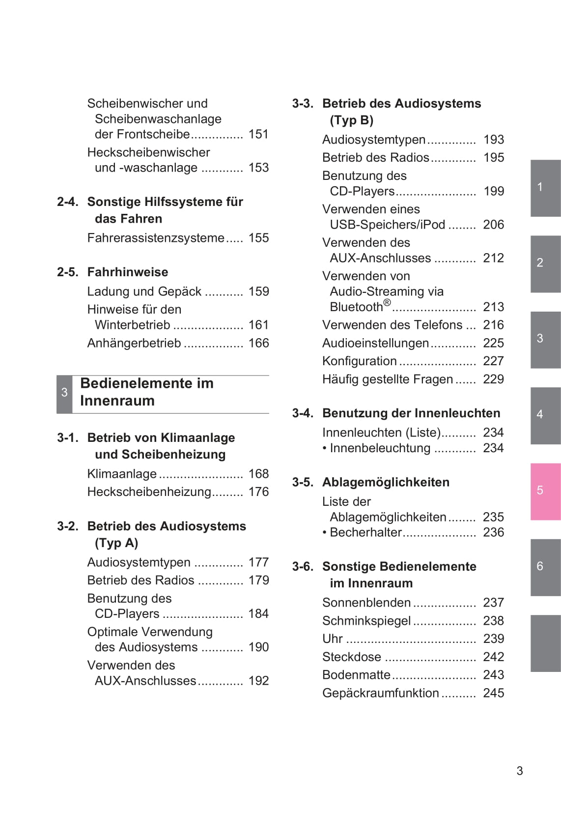 2013-2014 Toyota Aygo Owner's Manual | German