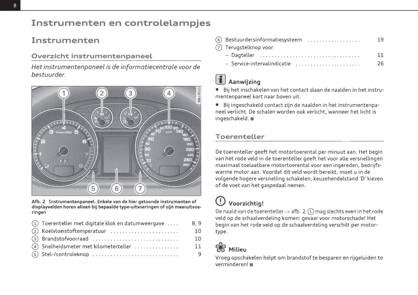 2008-2014 Audi TT Gebruikershandleiding | Nederlands