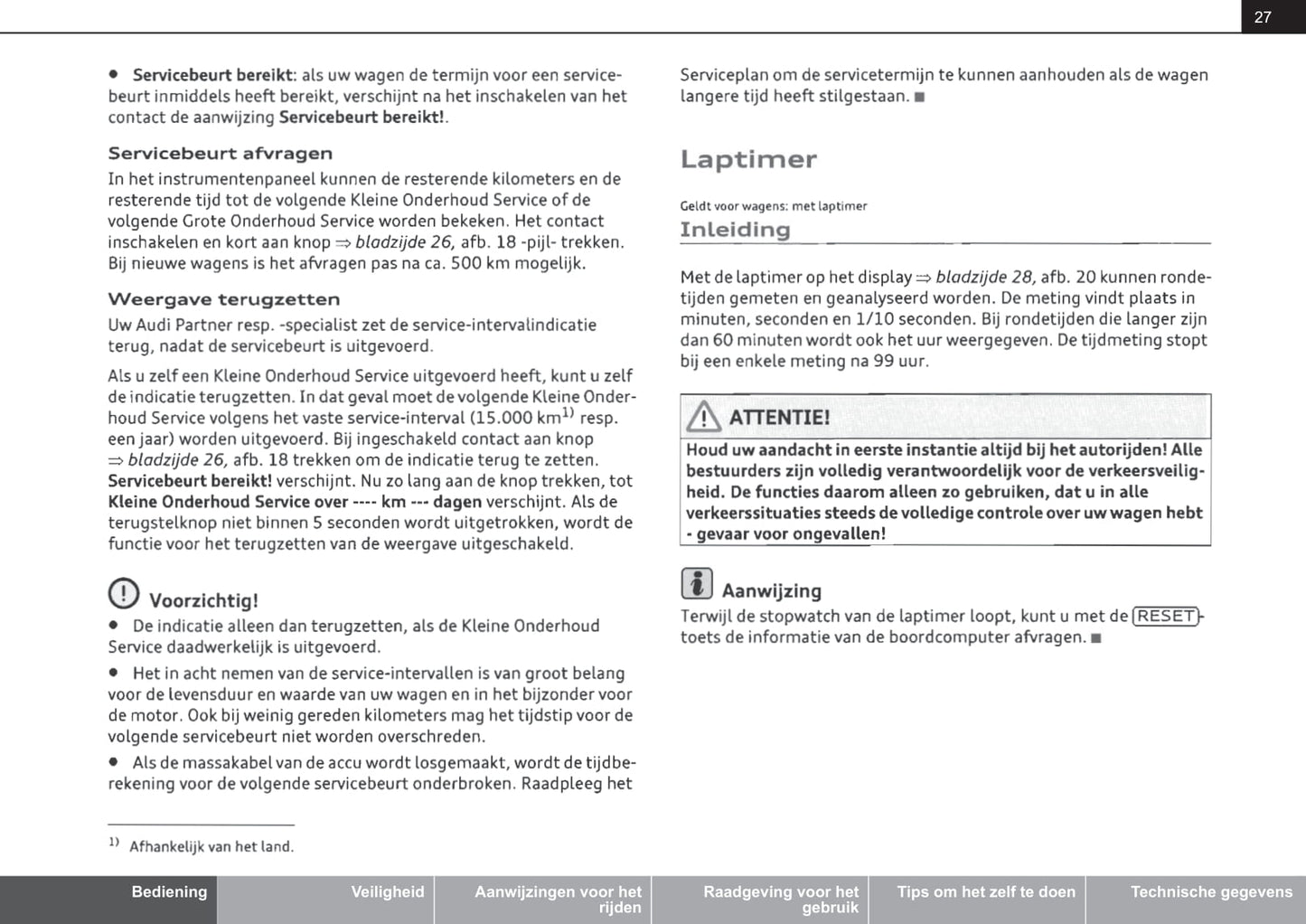 2008-2014 Audi TT Gebruikershandleiding | Nederlands