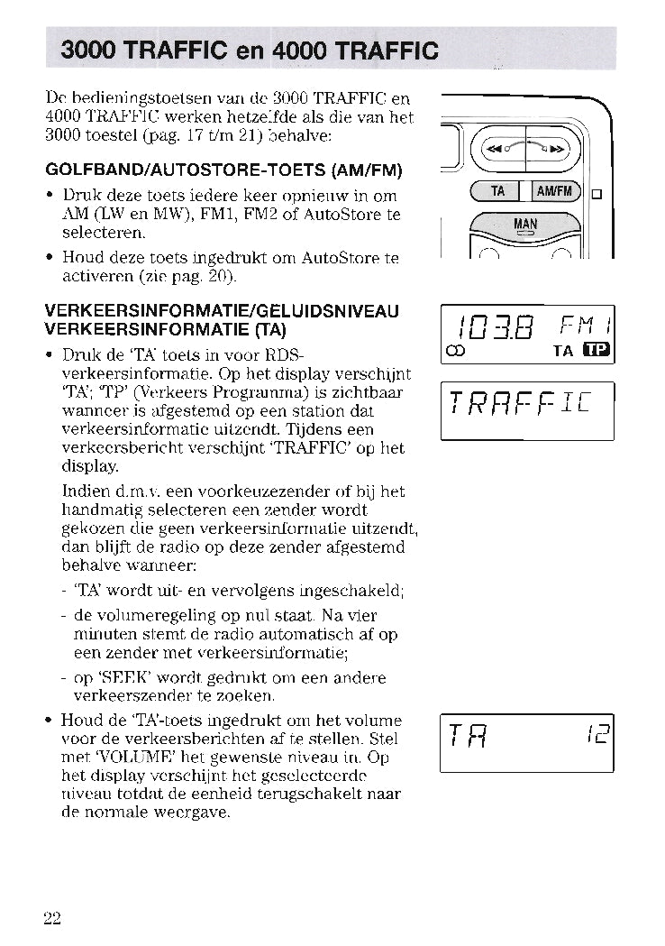 Ford Audio Handleiding 1996