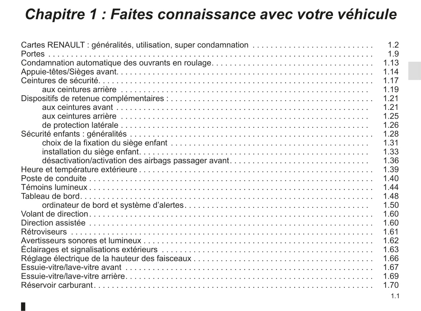 2014-2015 Renault Koleos Owner's Manual | French