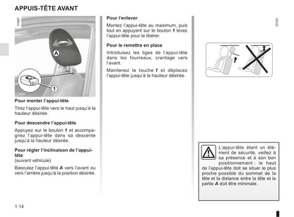 2014-2015 Renault Koleos Owner's Manual | French