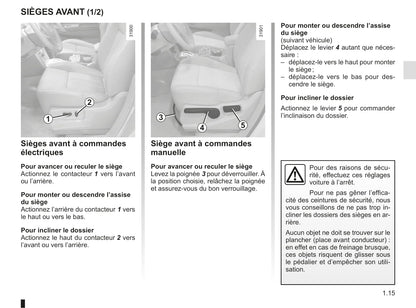 2014-2015 Renault Koleos Owner's Manual | French